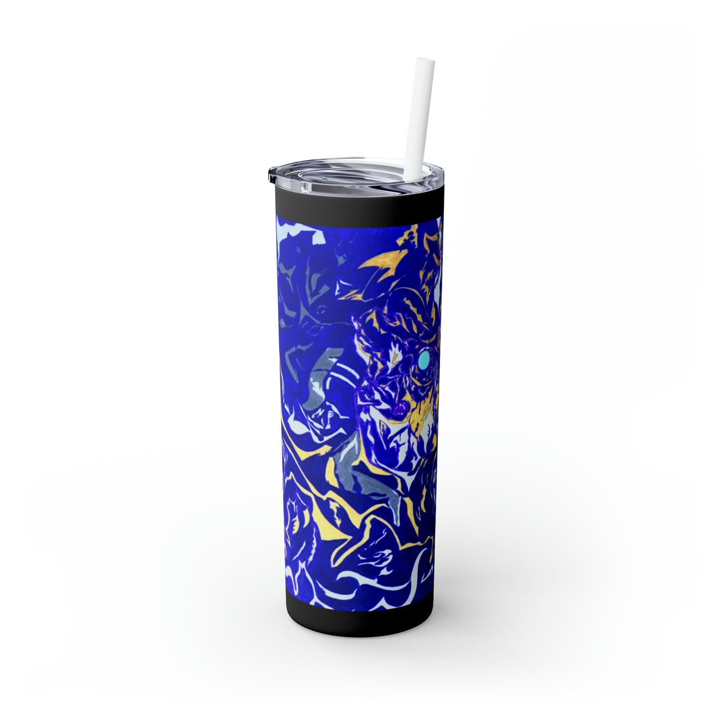 Skinny Tumbler with Straw, 20oz